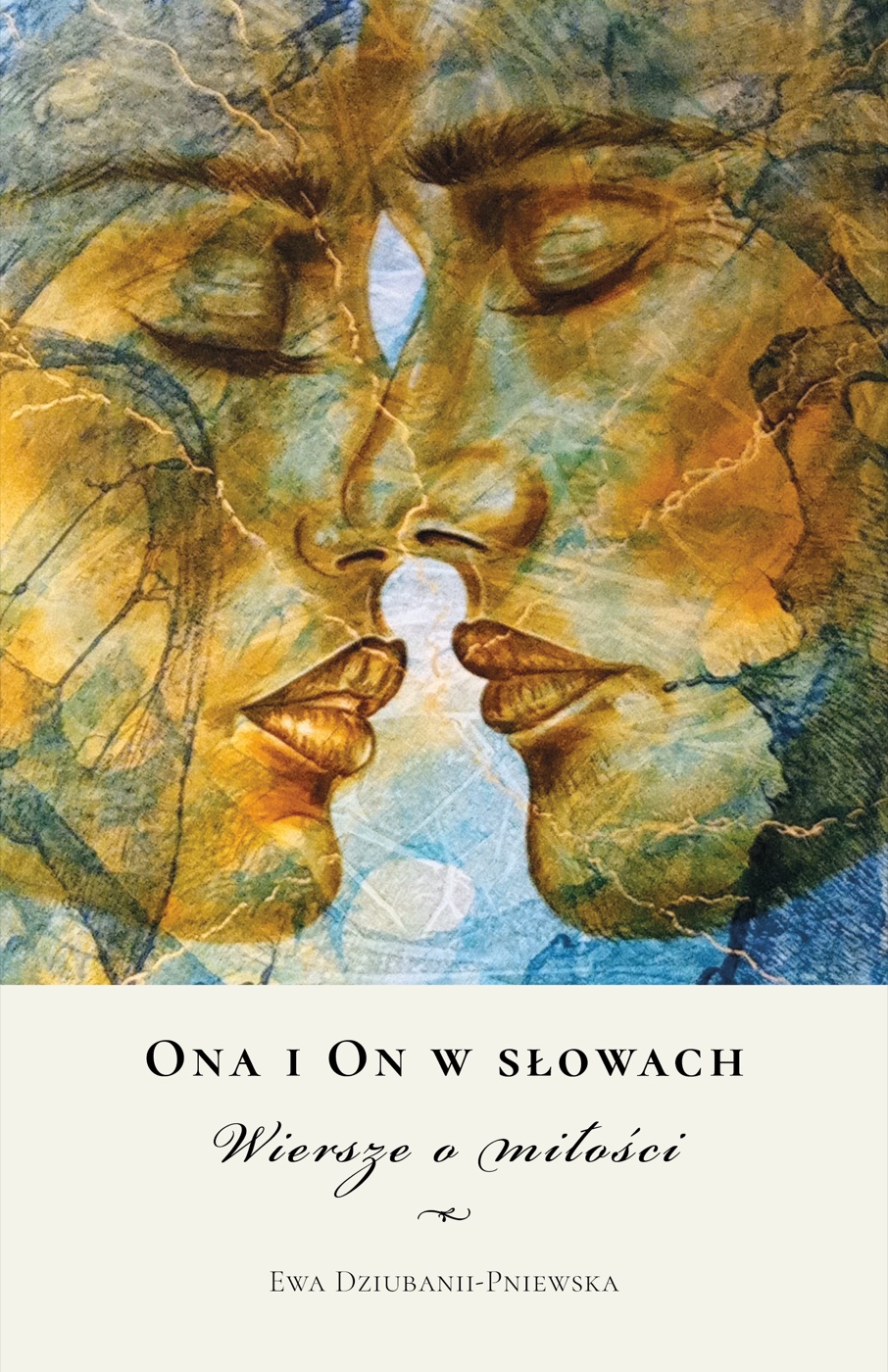 Okładka tomiku Ona i On w słowach — Ewa Dziubanii-Pniewska
